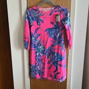 Lilly Pulitzer Surfcrest Dress Tiki Pink